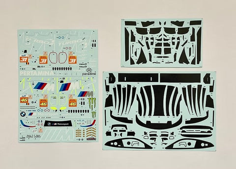 SKデカール SK24226 1/24 BMW M4 GT3 FIA世界耐久選手権 イモラ6時間2024 チームWRT(NuNu用)