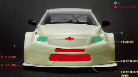 ZoomOn Z012 1/24 シボレー・クルーズ WTCC 2015 (#4 T.Coronel)