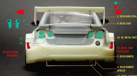 ZoomOn Z012 1/24 シボレー・クルーズ WTCC 2015 (#4 T.Coronel)