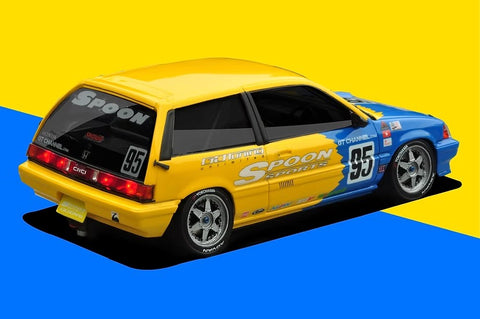 ZoomOn Z028 1/24 ホンダ シビック E-AT スプーン パーツセット