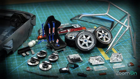 ZoomOn Z028 1/24 ホンダ シビック E-AT スプーン パーツセット