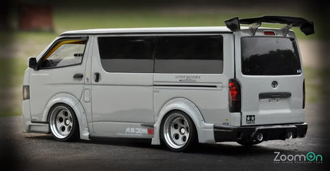 ZoomOn Z040 1/24 トヨタ ハイエース CRS 弐号機 パーツセット(アオシマ用)