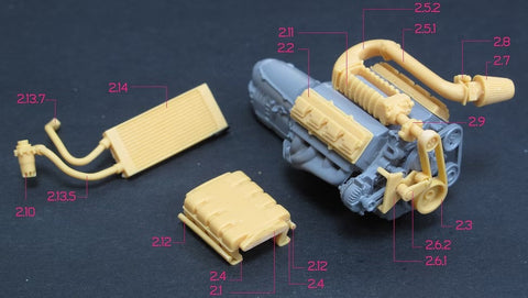 ZoomOn Z051 1/25 ダッジ・チャレンジャー- サリーン 570X