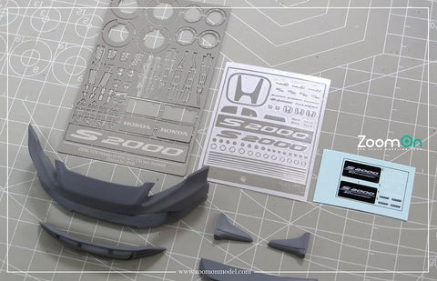 ZoomOn Z075 1/24 ホンダ S2000 20th アニバーサリー パーツセット