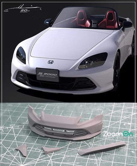 ZoomOn Z075 1/24 ホンダ S2000 20th アニバーサリー パーツセット