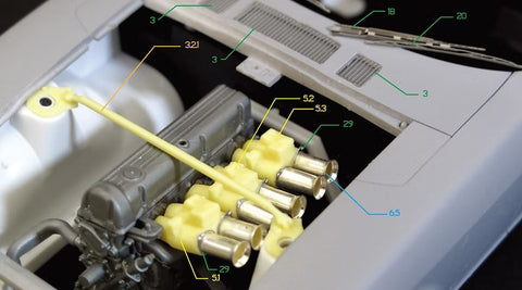 ZoomOn Z125 1/24 ニッサン フェアレディ Z (S30) パーツセット(タミヤ用)