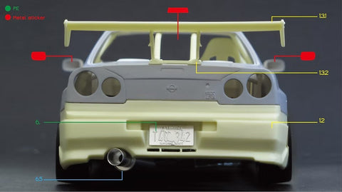 ZoomOn Z140 1/24 ニッサン スカイライン GT-R R34 F&F 2