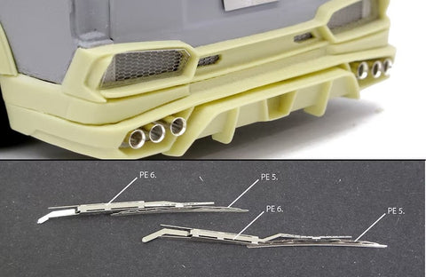 ZoomOn Z171 1/24 ハイエース S.A.D カスタム スティンガー J ハイルーフver. パーツセット