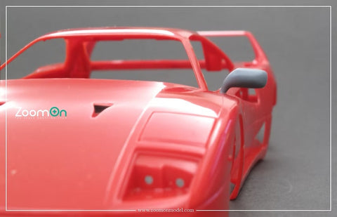 ZoomOn Z201 1/24 F40 サイドミラー