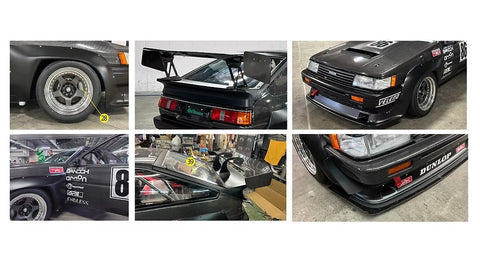 ZoomOn Z206 1/24 ドリフトキング スーパーN2 AE86 パーツセット(アオシマ用)
