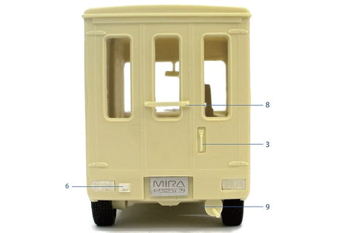 ZoomOn Z212 1/24 ダイハツ ミラ ウォークスルーバン