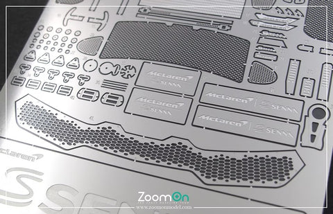 ZoomOn ZP002 1/24 PE ディテールアップパーツ - マクラーレン セナ(タミヤ用)