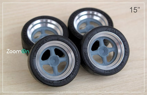 ZoomOn ZR147 1/24 15'' SSR MK2R リムセット