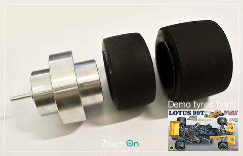 ZoomOn ZT078 1/12 フォーミュラ タイヤサンダー (軸3mm)