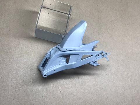 Zワークショップ Z02-003 1/12 リアセット/リアフェンダー/スタンドフック (1/12 タミヤ CBR1000-RR-R用)