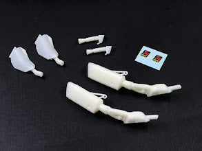 Zワークショップ Z04-001 1/12 スリップオン エキゾースト(チタニウム) (タミヤ 1/12 R1M (14133)用)