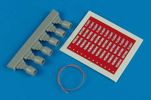 エアロボーナス 320001 1/32 AIM-9 L/M/N サイドワインダー 弾頭カバーと飛行前点検タグ