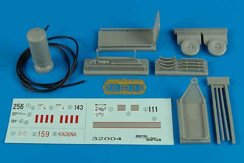 エアロボーナス 320004 1/32 150ポンド 移動式ハロゲン消火器 モデル600