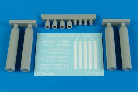 エアロボーナス 320018 1/32 酸素用ボンベ