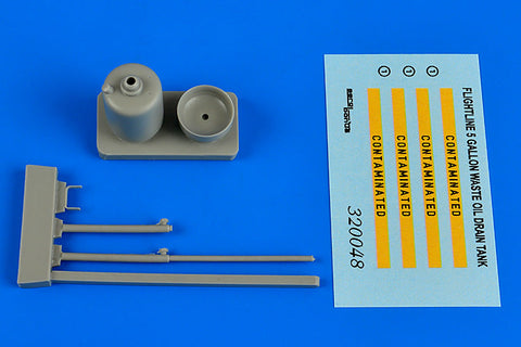 エアロボーナス 320048 1/32 5ガロン オイルドレンタンク