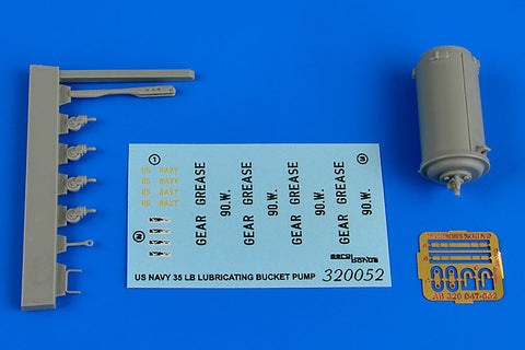 エアロボーナス 320052 1/32 アメリカ海軍 35Lb. オイルバケットポンプ