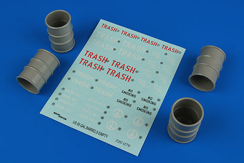 エアロボーナス 320079 1/32 アメリカ軍55ガロンドラム缶 (空)