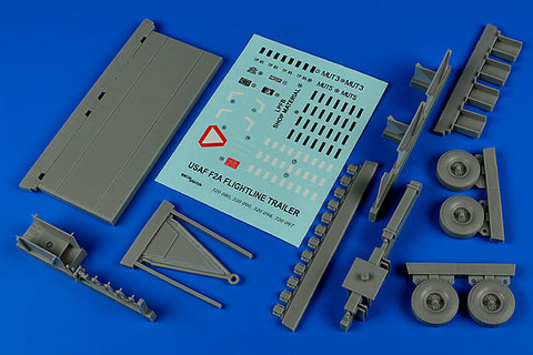 エアロボーナス 320080 1/32 フライトライントレイラー (スチール台)