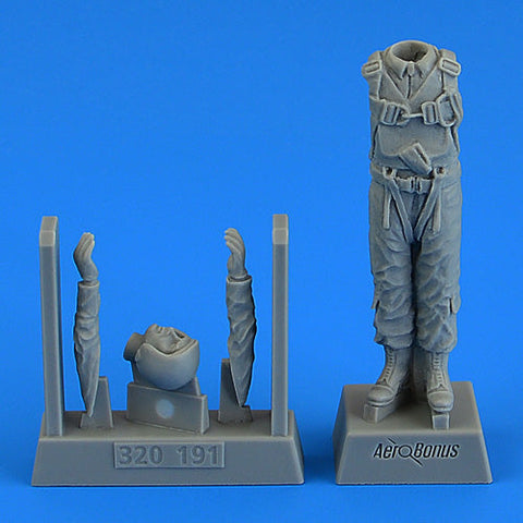 エアロボーナス 320191 1/32 アメリカ空軍パイロット 朝鮮戦争