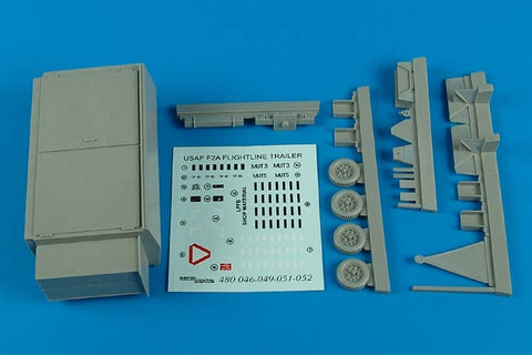 エアロボーナス 480051 1/48 アメリカ空軍 F-2A 格納庫整備用トレーラー