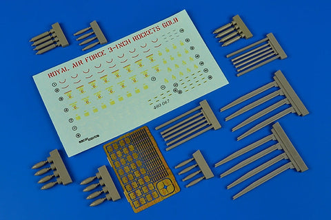 エアロボーナス 480067 1/48 イギリス空軍 3インチ 60lbロケット