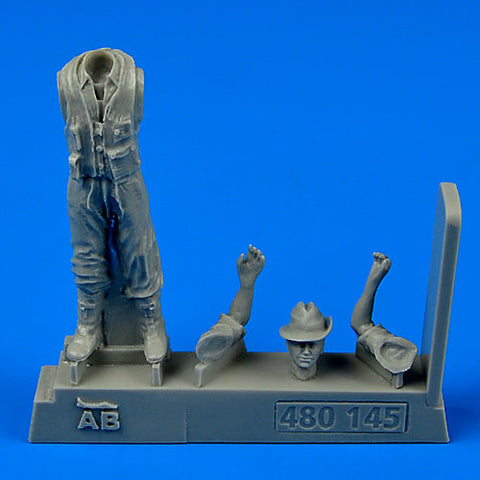 エアロボーナス 480145 1/48 王立オーストラリア空軍戦闘機 パイロット (WWII)