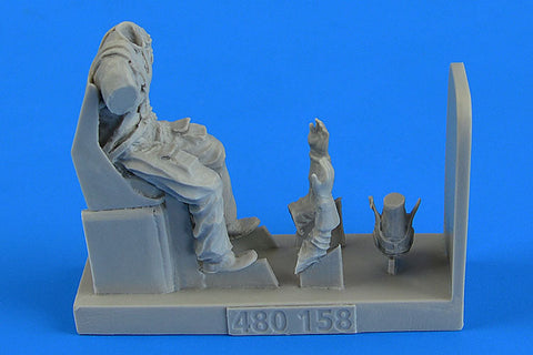 エアロボーナス 480158 1/48 チェコスロバキア空軍 アヴィア B.534パイロットw/シート (エデュアルド用)