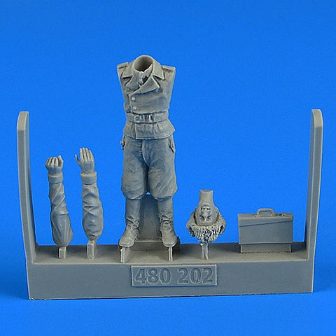 エアロボーナス 480202 1/48 WWII ドイツ歩兵 (汎用)