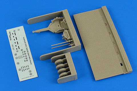 エアロボーナス 480203 1/48 フライトライン スティールトレーラー - アメリカ空軍 /NATO (汎用)