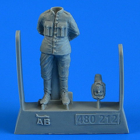 エアロボーナス 480212 1/48 ドイツ軍 WWI パイロット (汎用)