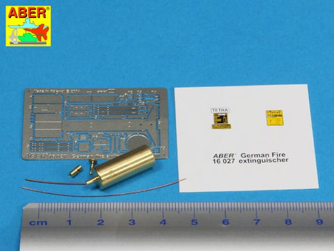 アベール 16027 1/16 ドイツ戦車・突撃砲びその他の車両用 消火器 ブラケット付
