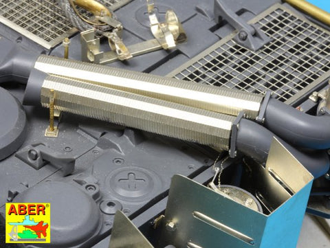 アベール 16031 1/16 ドイツ タイガーI 初期型用エアクリーナーチューブ