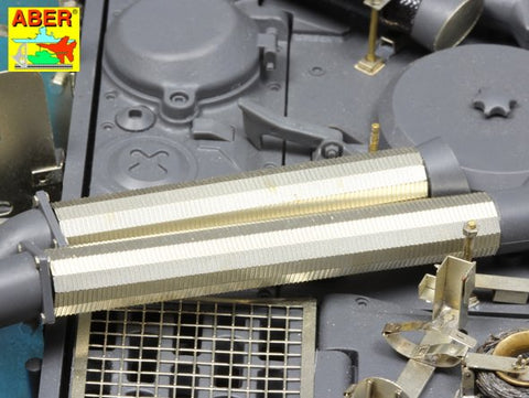 アベール 16031 1/16 ドイツ タイガーI 初期型用エアクリーナーチューブ
