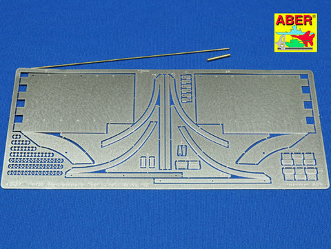アベール 16038 1/16 キングタイガー Vol.5 フロントフェンダー(タミヤ・トランペッター用)