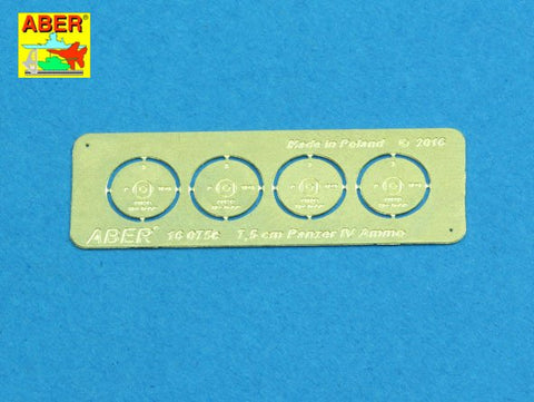 アベール 16075B 1/16 ドイツ IV号戦車H型 弾薬箱B 砲弾付き(トランペッター用)