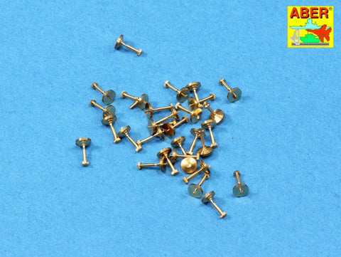 アベール 16104 1/16 六角ボルト 30個(直径1.19mm)