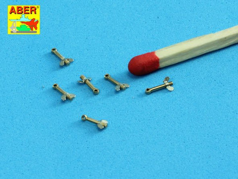 アベール 16111 1/16 蝶ねじ(起倒軸タイプ) 30個