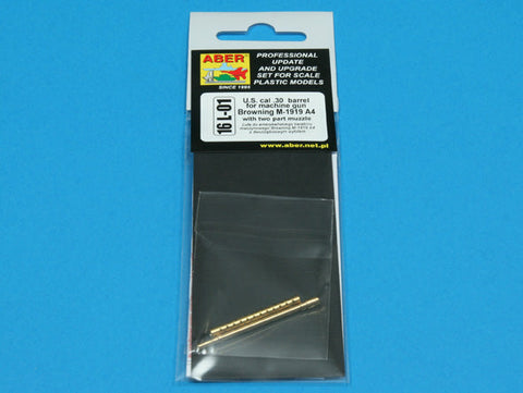 アベール 16L01 1/16 アメリカ ブローニングM1919A4戦車車載機銃 2パートマズル型