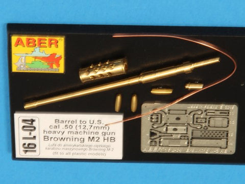 アベール 16L04 1/16 アメリカ ブローニング50口径機銃M2HB用銃身