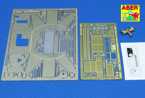 アベール 35070 1/35 ドイツ I号47ミリ自走砲後期型防盾(イタレリ/ズベズダ用)