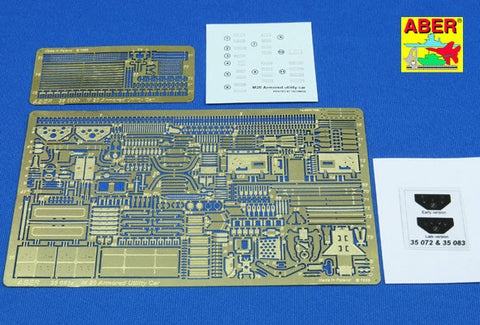 アベール 35083 1/35 アメリカ M20装甲車基本パーツ(タミヤ/イタレリ用)