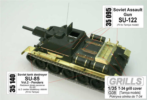 アベール 35095 1/35 ロシア SU122自走砲(タミヤ用)