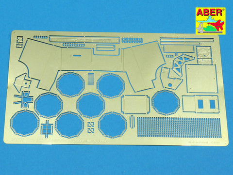 アベール 35A057 1/35 ジープ簡易装甲板・雪上チェーン(タミヤ/イタレリ/エレール)