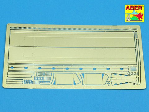 アベール 35A062 1/35 ドイツ II号L型ルクス戦車フェンダーパーツ(ICM/テクモッド)