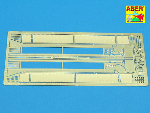 アベール 35A063 1/35 ドイツ I号B型軽戦車フェンダー(イタレリ/ズベズダ/HiPM)